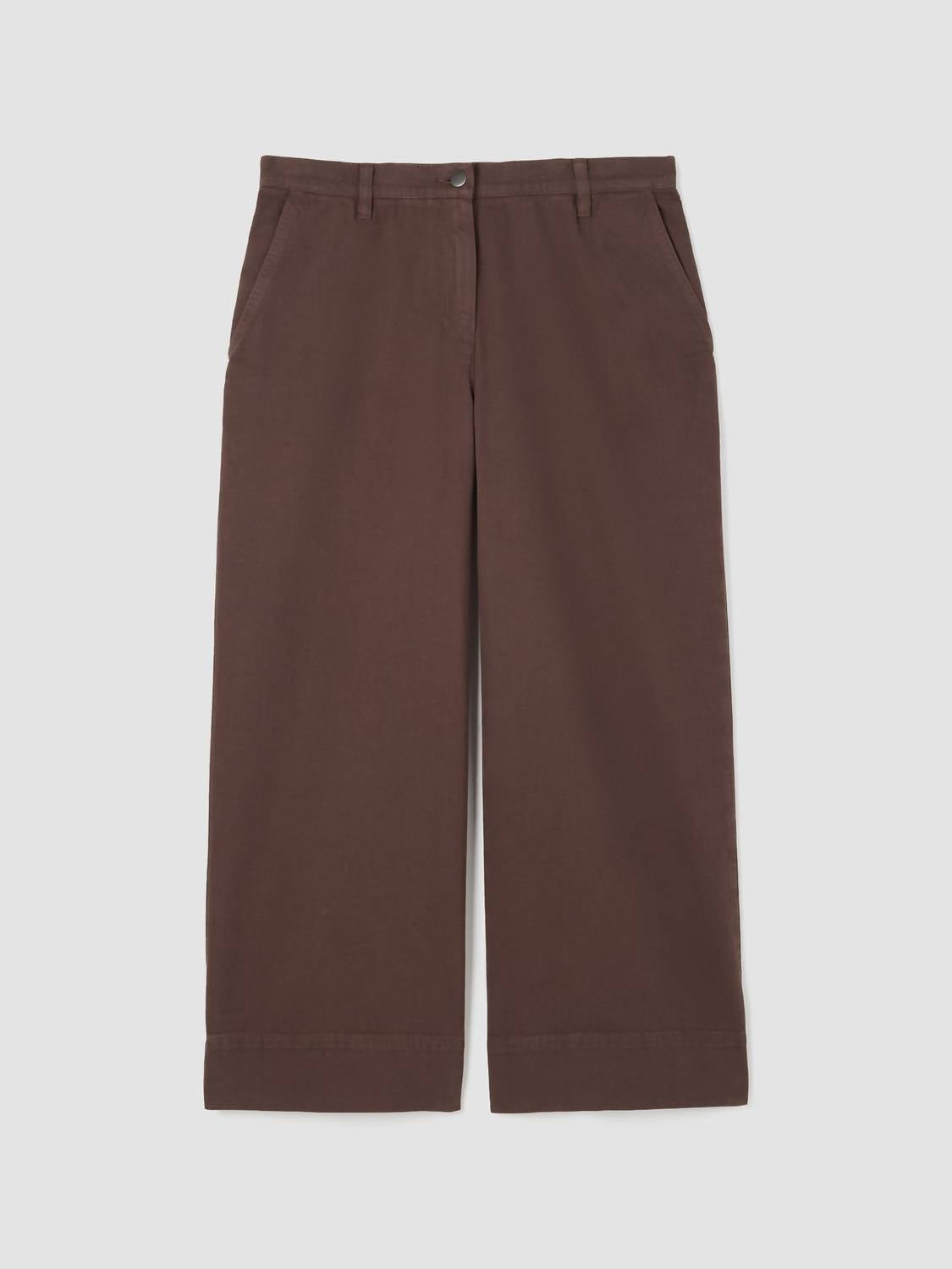 Eileen Fisher - Garment-dyed Wide-leg Pant