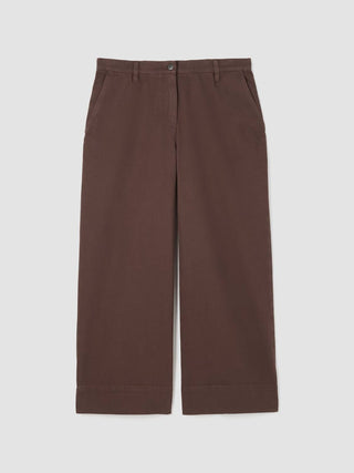 Eileen Fisher - Garment-dyed Wide-leg Pant