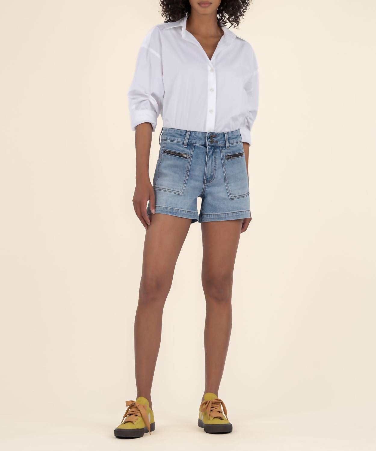 Kut From The Kloth - Jane High Rise Long Shorts