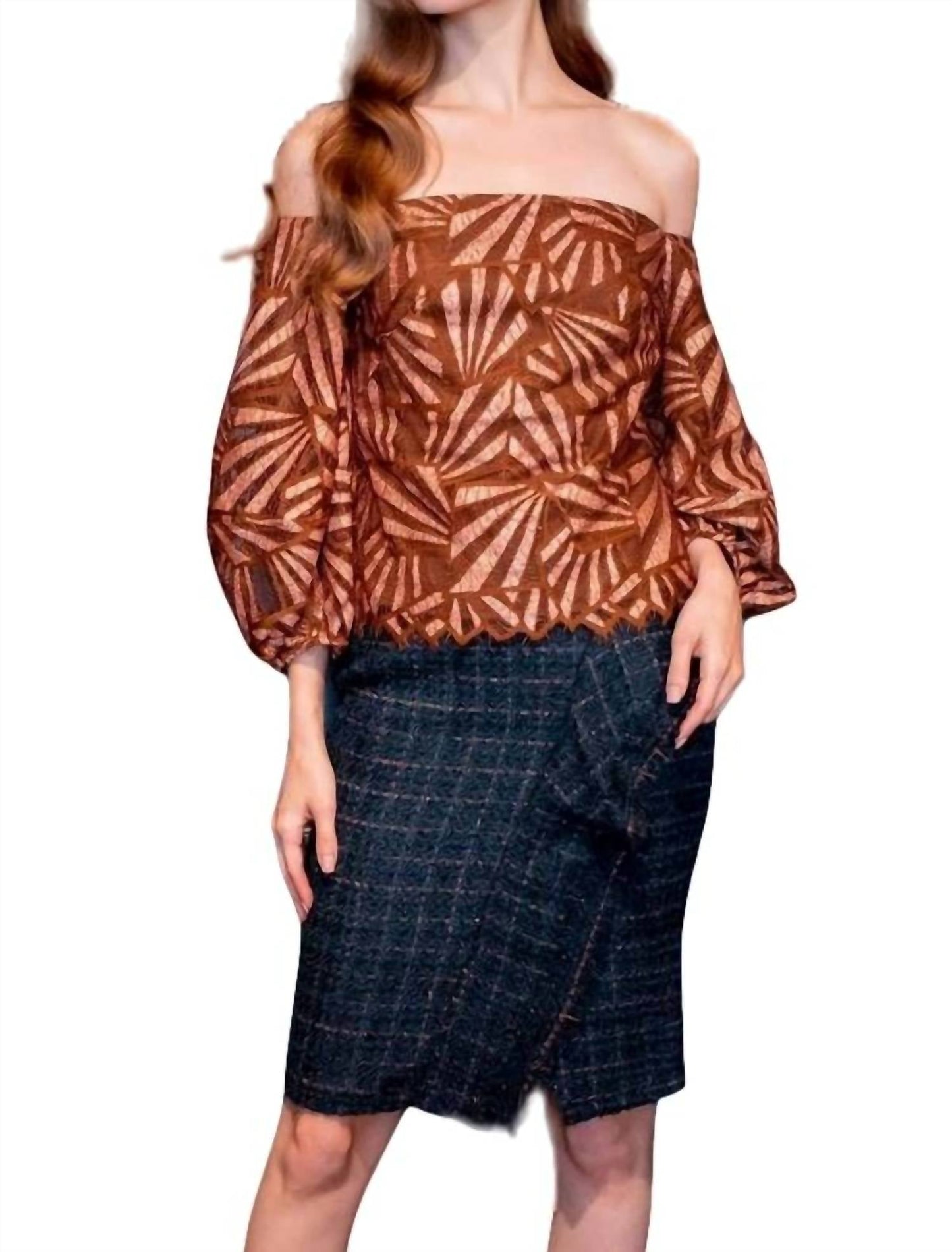 Eva Franco - Tweed Pencil Skirt