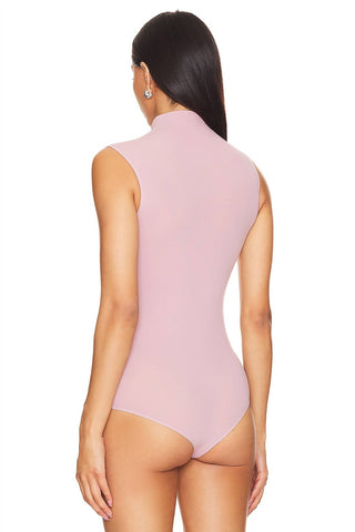 Commando - Ballet Sleeveless Mockneck Bodysuit