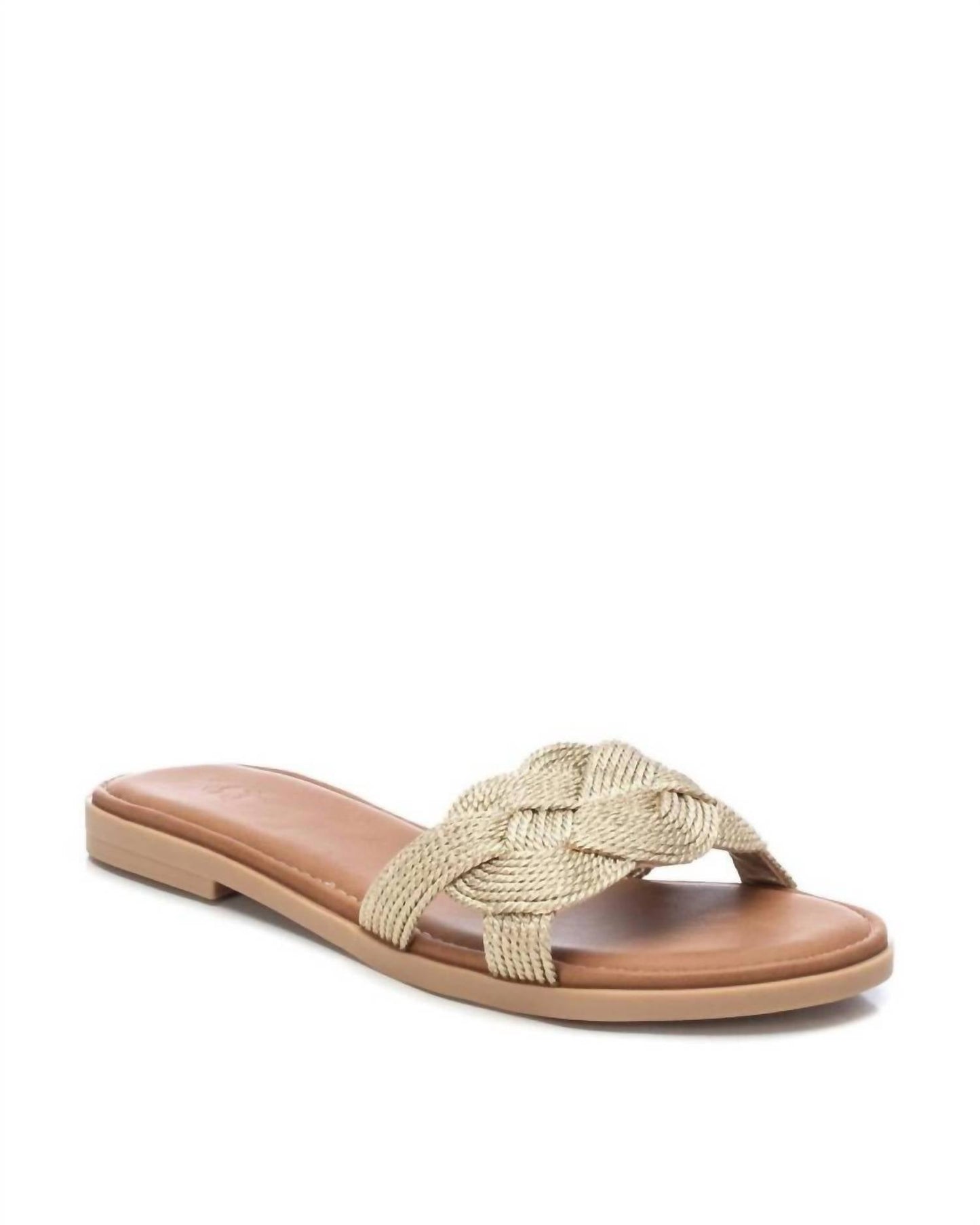Xti - WOMEN'S BRAIDED FLAT SANDALS