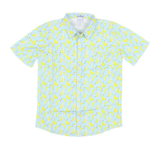 Blue Quail Clothing Co. - Boy's Short Sleeve Shirt Bananas