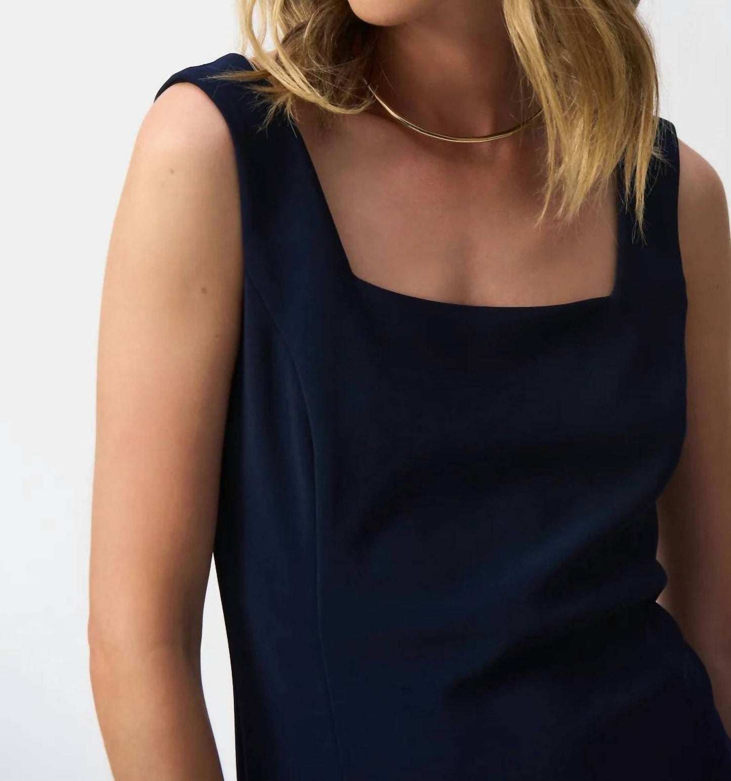 Joseph Ribkoff - Square Neck Sleeveless Sheath Dress