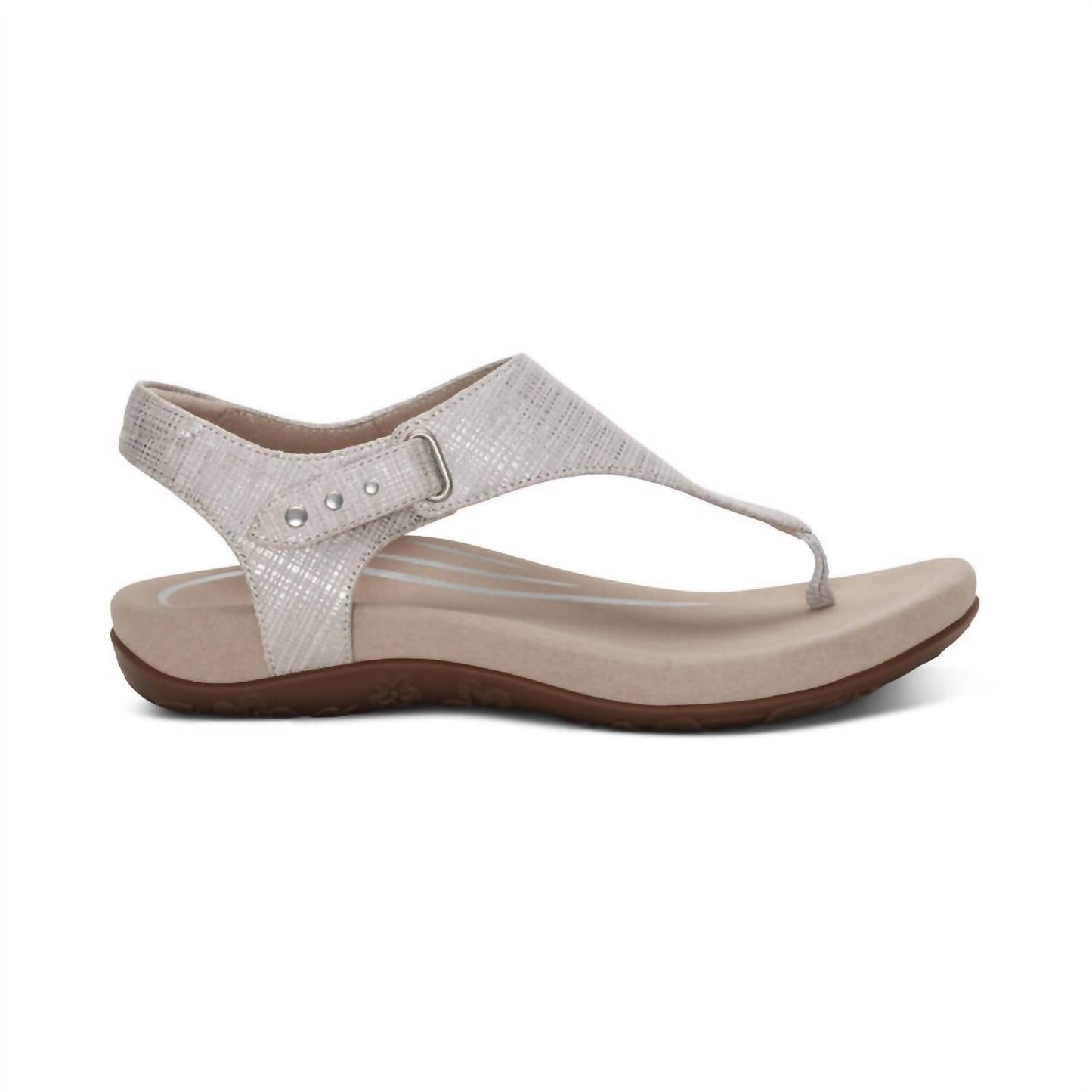 Aetrex - Ellie Adjustable Quarter Strap Sandal
