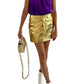 Amylynn - Millie Metallic Mini Skirt