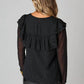 Buddylove - Prairie Ruffle Long Sleeve Top