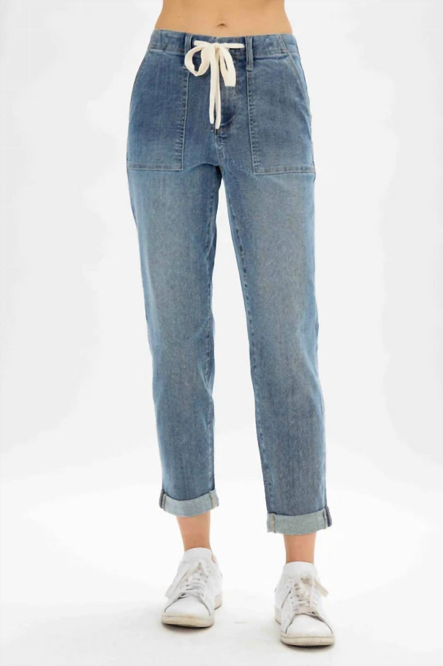 Judy Blue - High Waist Pull On Joggers Pants