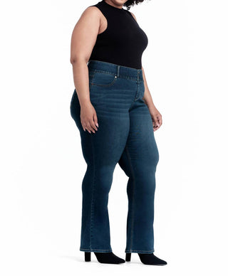 1822 Denim - Plus Shapewear High-rise Bootcut Jeans