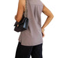 Spanx - Crepe Popover Blouse