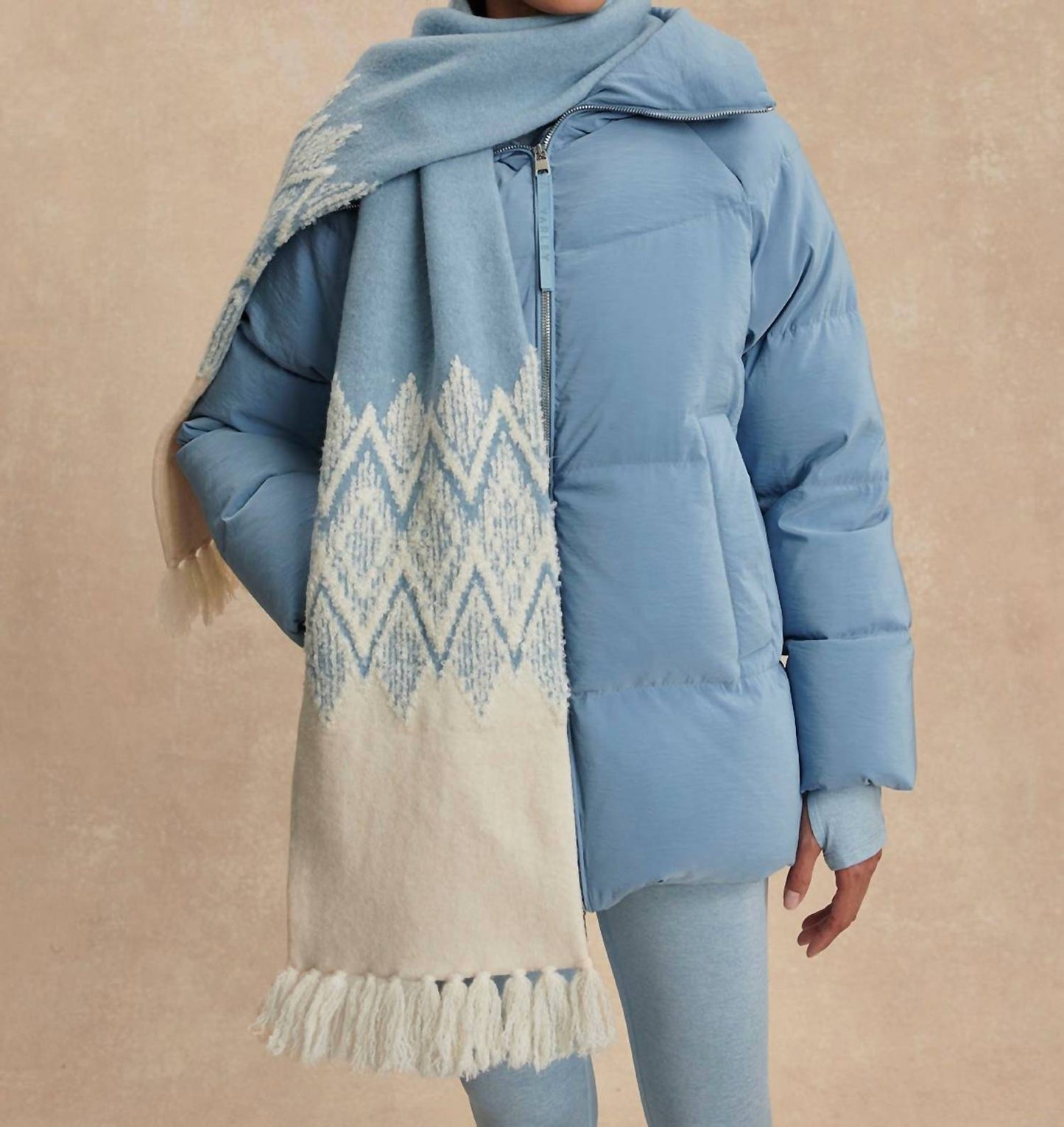 Varley - Sebastian Jacquard Scarf 2.0
