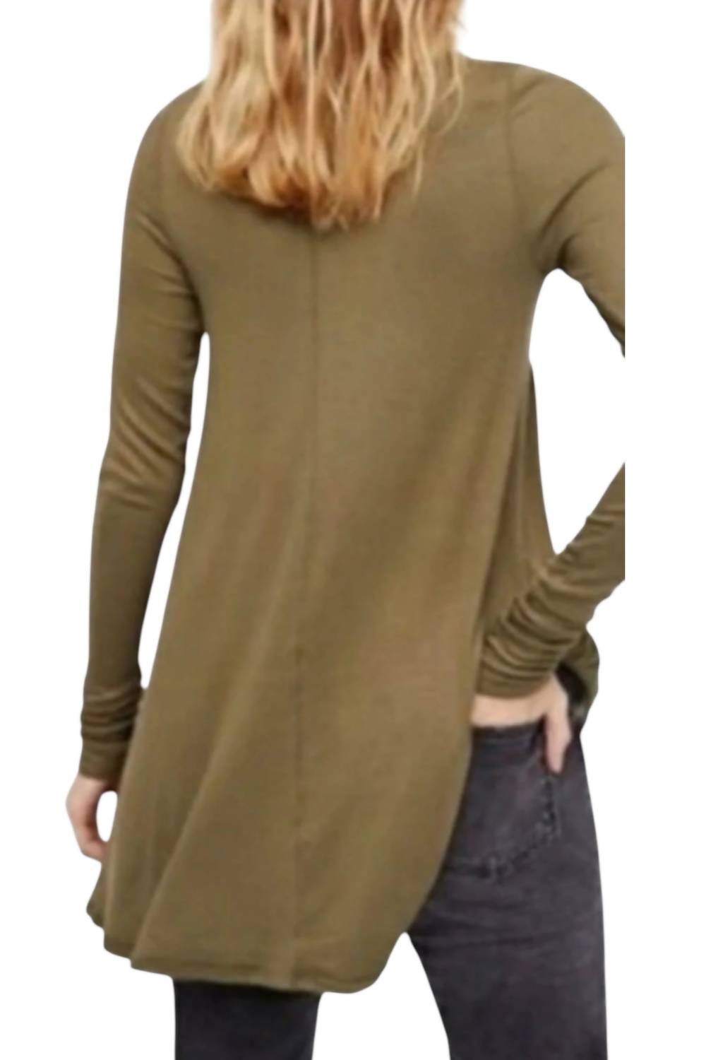 Free People - January Ribbed Scoop-neck T-shirt