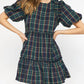Entro - Jinny Plaid Dress