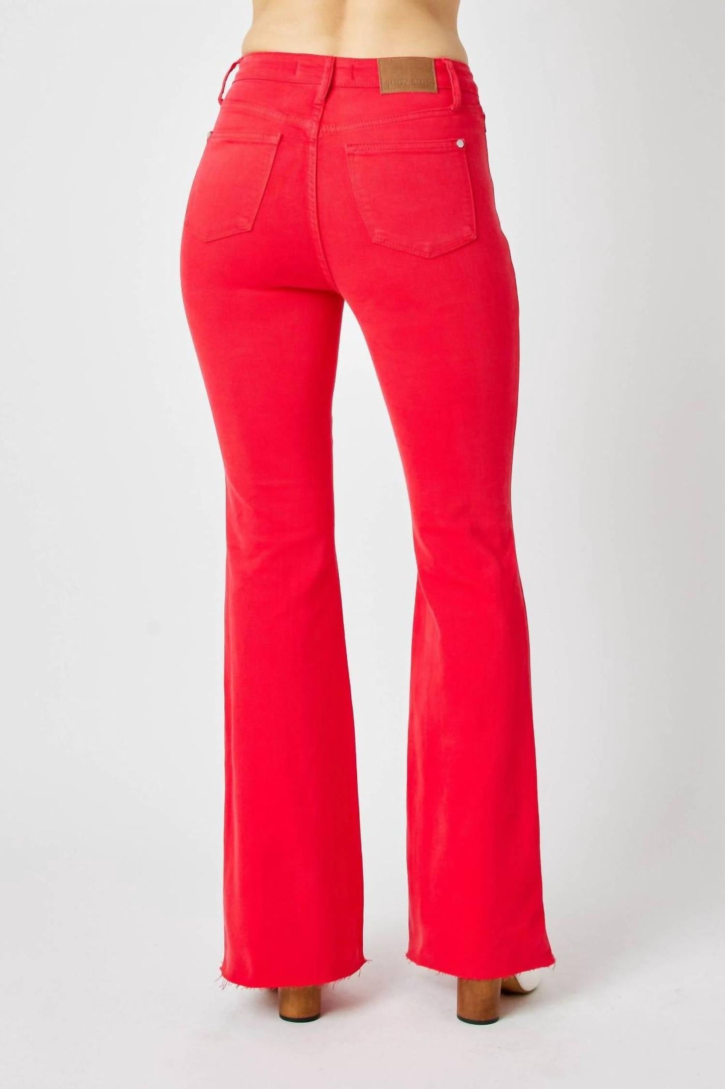 Judy Blue - Waist Tummy Control Garment Flare Denim Jeans
