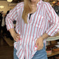 Z Supply - Perfect Linen Stripe Top