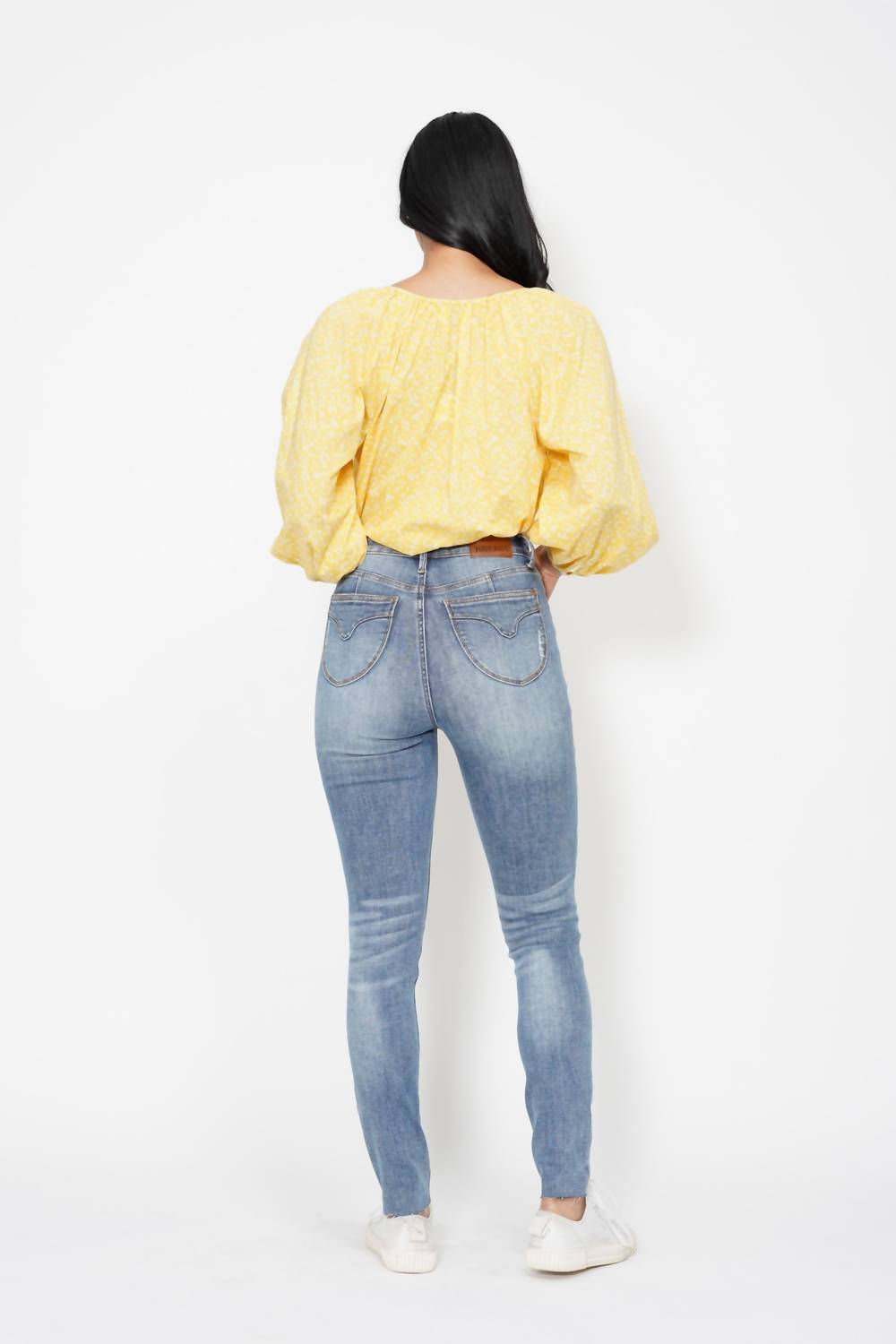Judy Blue - High Waist Tummy Control Shield Pocket Skinny Jeans