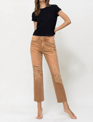 Vervet By Flying Monkey - Coco Straight Cropped Jeans
