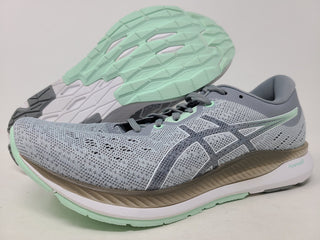 Asics Women's Evoride Running Shoe Piedmont Grey/Mint Tint