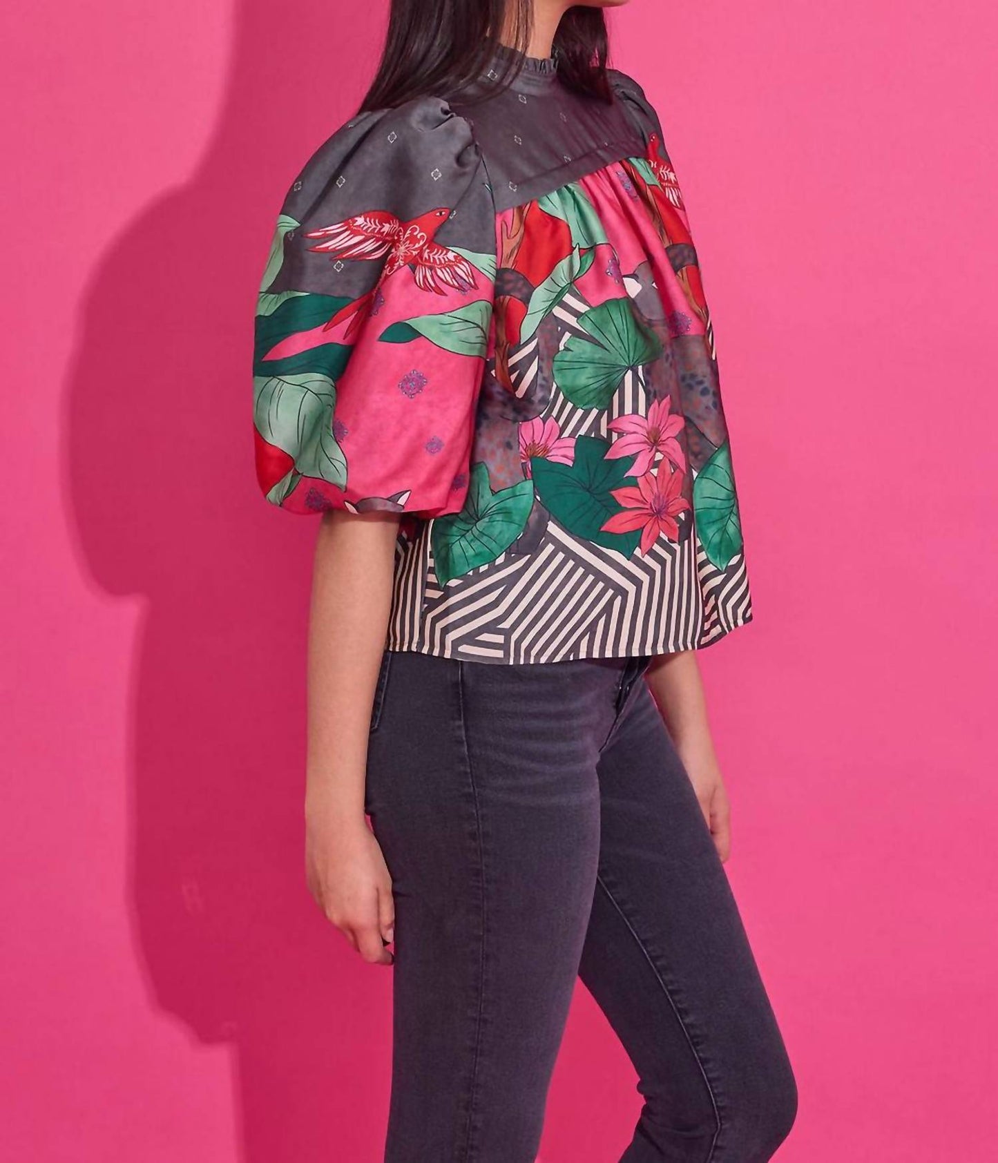 Alden Adair - Mel Mock Neck Top