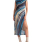 Elan - Mock Neck Knit Midi Dress
