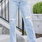 Judy Blue - High Waist Rigid Magic 90's Straight Leg Jeans