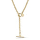 Eklexic - Women's Micro Royal Rolo Chain Convertible Lariat