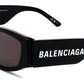 Balenciaga - Oval Non Polarized Sunglasses - Bb258s - 001
