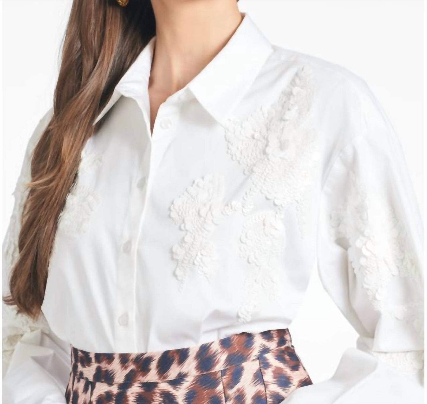 Sachin & Babi - Paradiso Sequin Blouse
