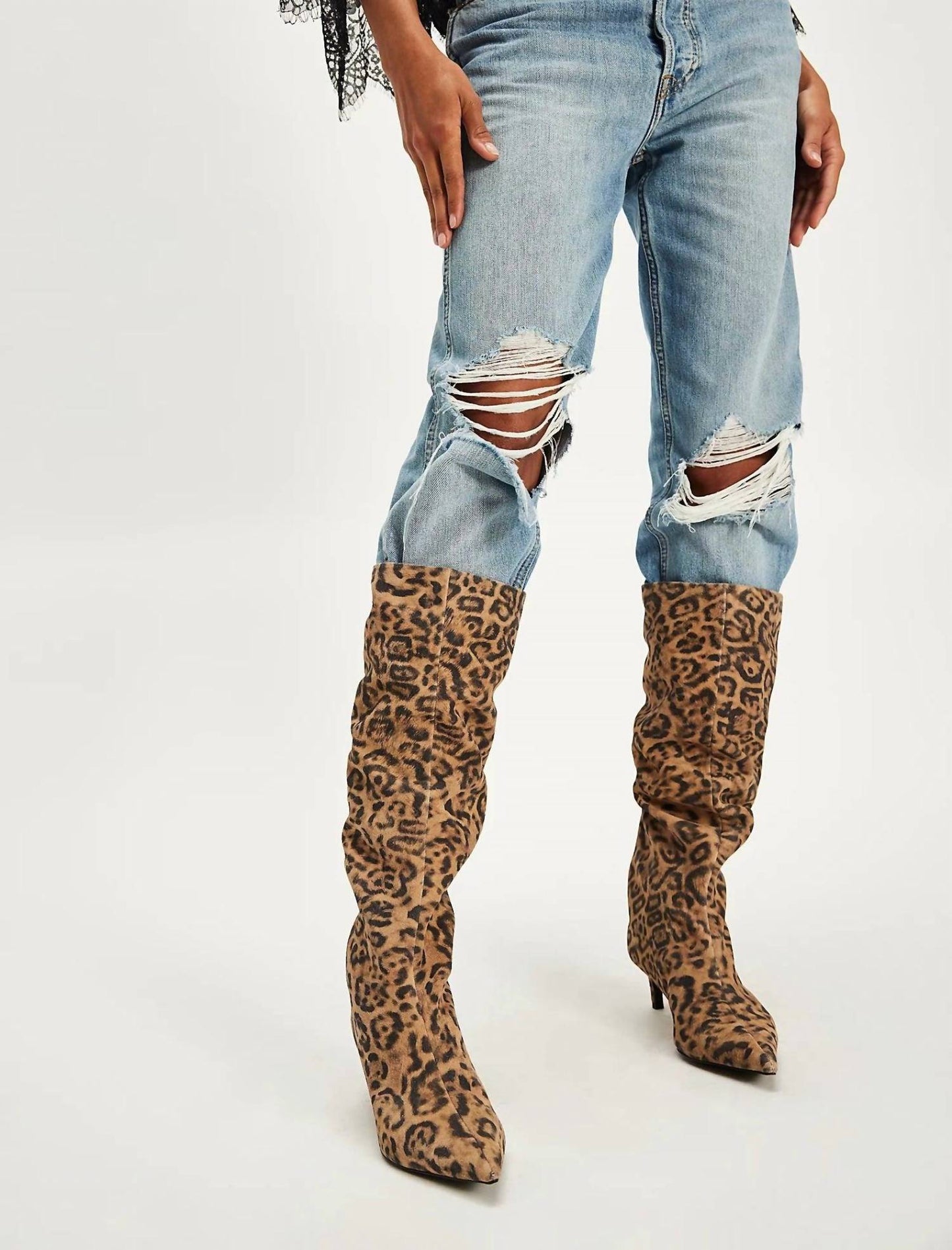 Free People - Women's Kiki Kitten Heel Boots
