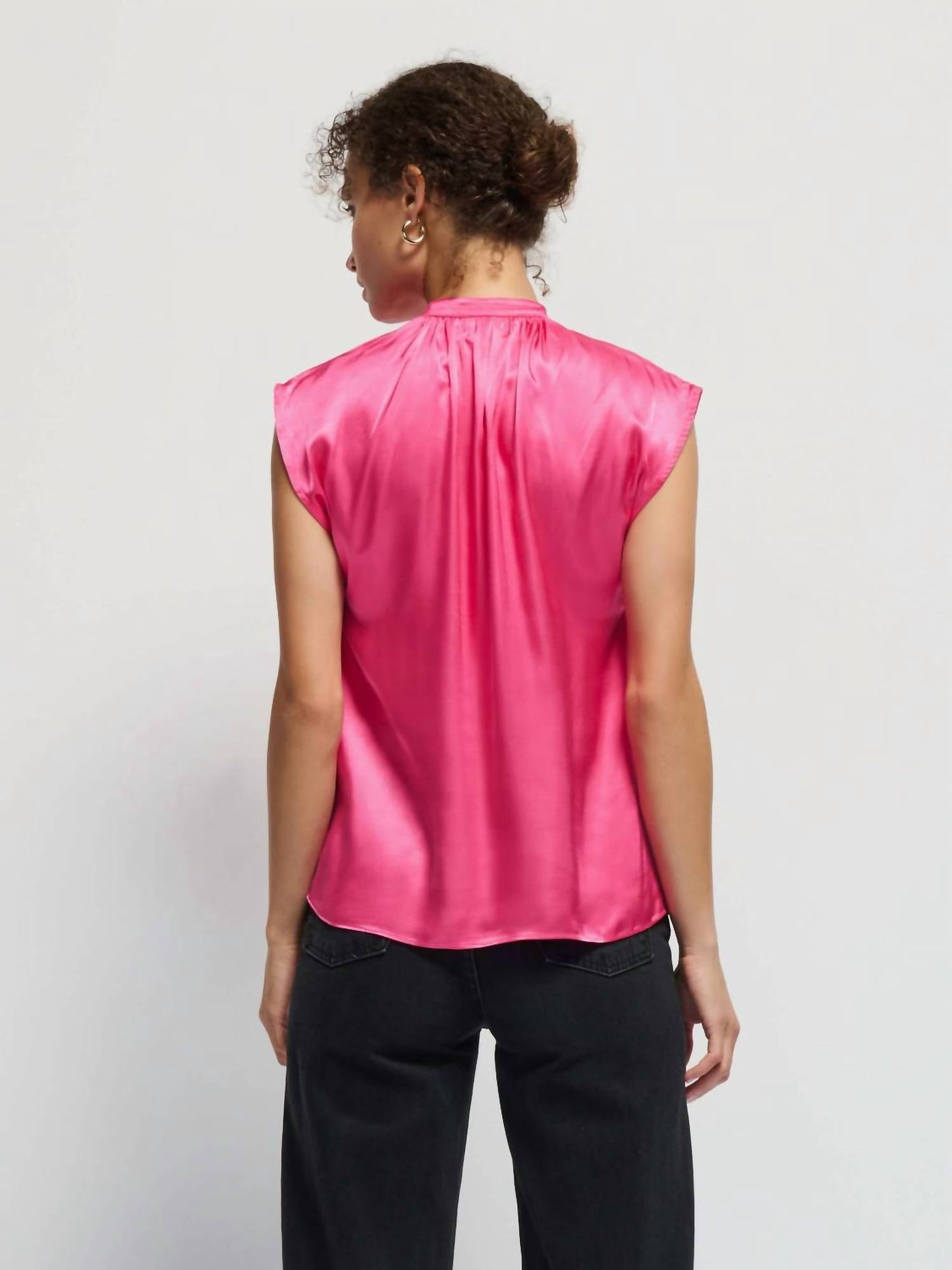 Nation Ltd - Jeanne Buttoned Collar Top