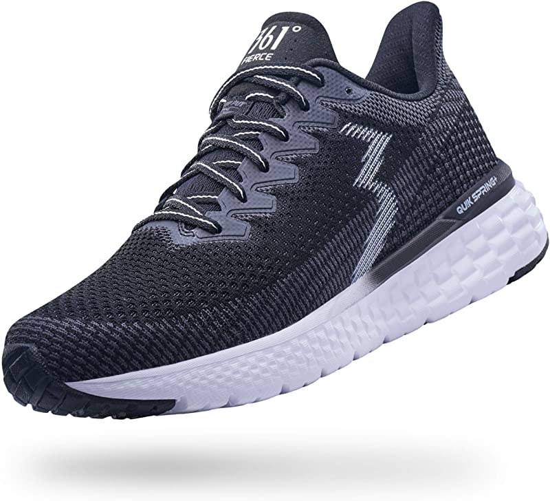361 Degrees Men?s Fierce Running Shoes Black Size 10 D(M) US