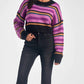 Elan - Striped Cropped Sweater