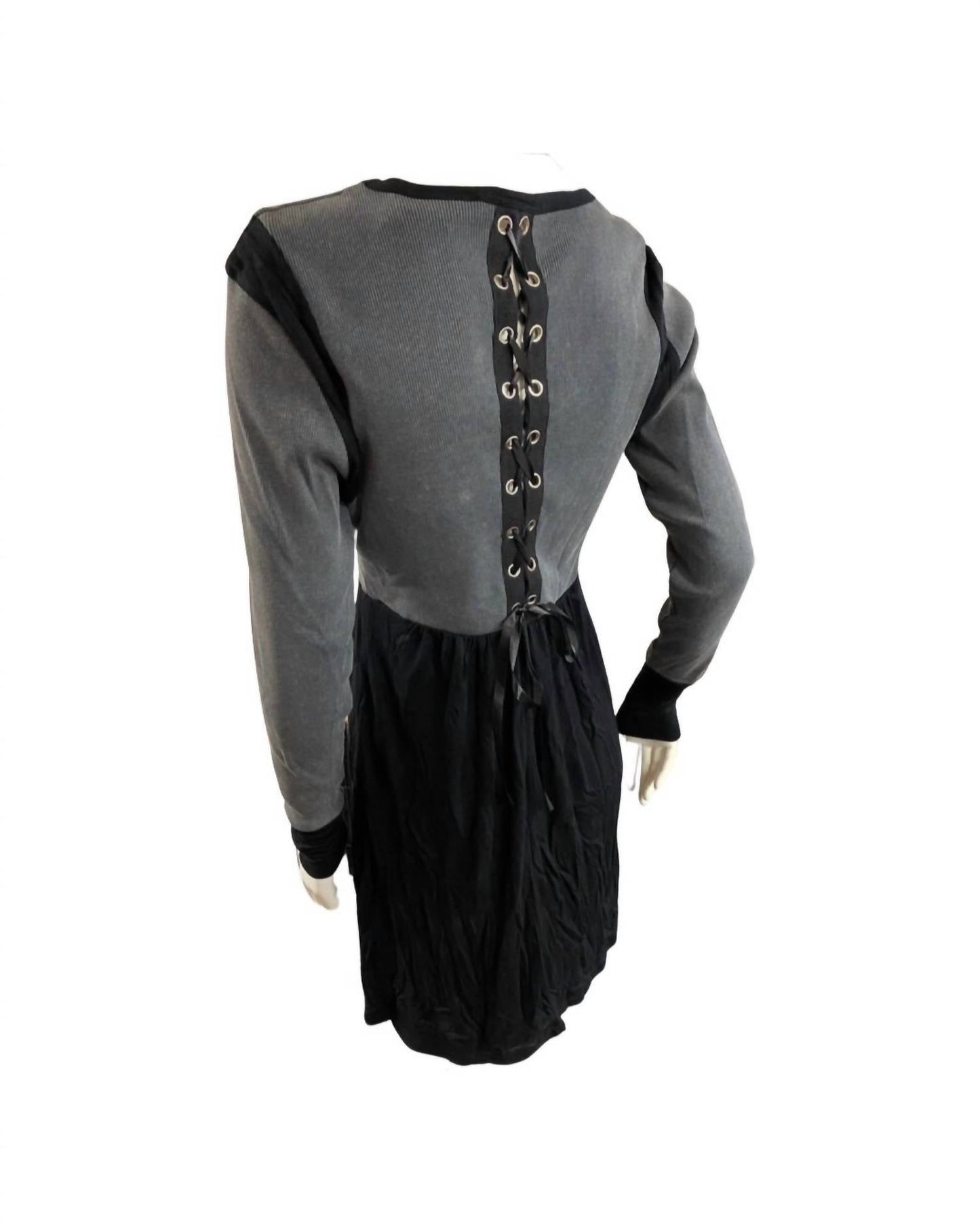 Tough Luv - Babydoll Lace Detail Dress