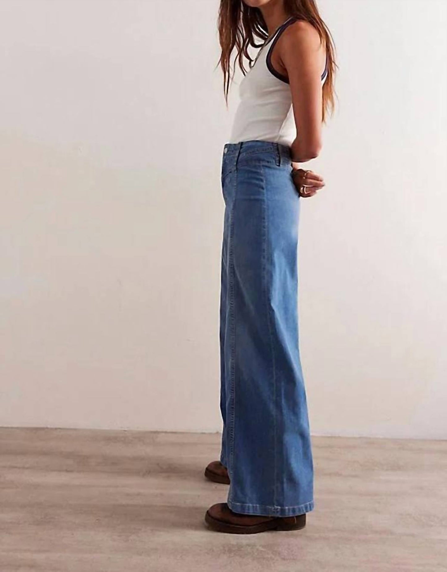 Free People - Libre Wide Leg Jeans
