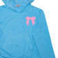 Firehouse - Girl's Pink Gingham Bow Hoodie