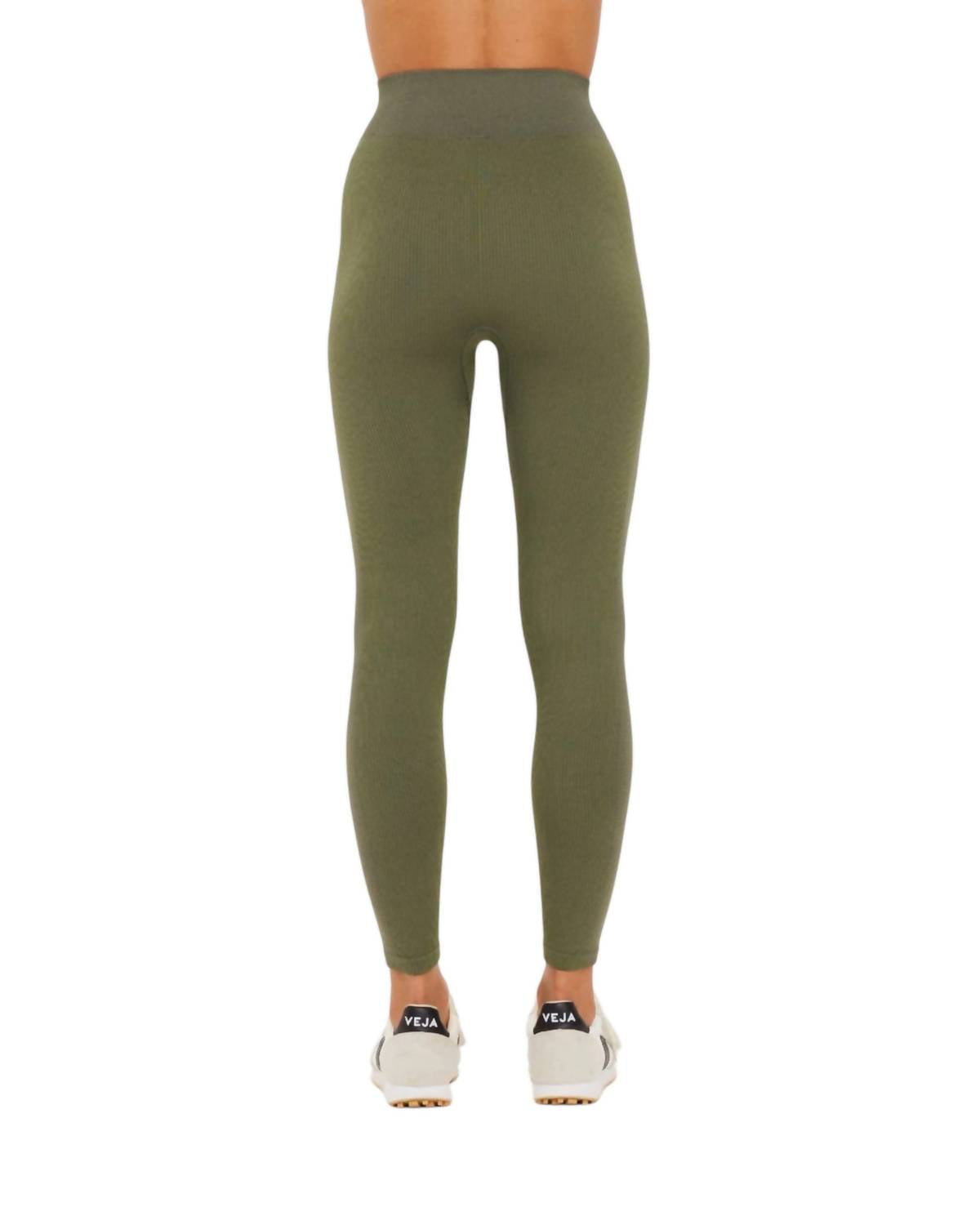 The Upside - Ribbed Seamless Midi Pants