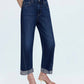 Pistola - Kacey Mid Rise Cuffed Straight Jeans