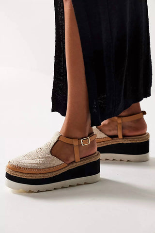 Free People - Women's Morning In Mykonos Espadrille Wedge