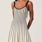 Astr - Irecia Stripe Sweater Midi Dress