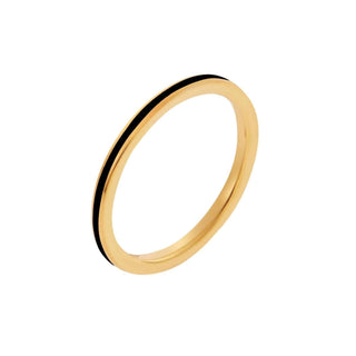 Eye M - Women's Enamel Slim Band Ring