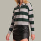 525 America - Women's Lennon Double Collar Rugby Top