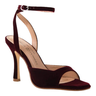 Chinese Laundry - Women's Lynwood Velvet Open Toe Heel