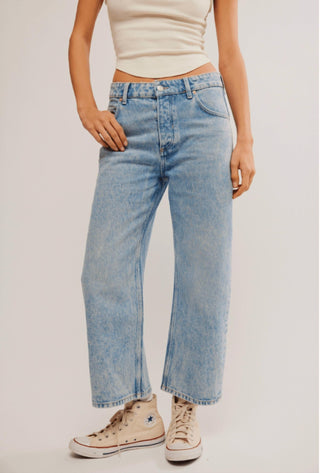 Free People - Deep Trance Dropped Bf Jeans