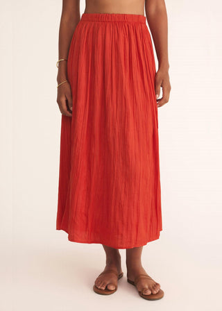 Z Supply - Women's Nicoline Crinkle Midi Skirt