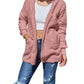 Double Take - Full Size Teddy Hooded Jacket with Pockets