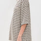 Free People - All Love Stripe Oversized Pocket Tee