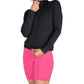 Body Wrappers - Recycled Poly Bike Short with Pockets