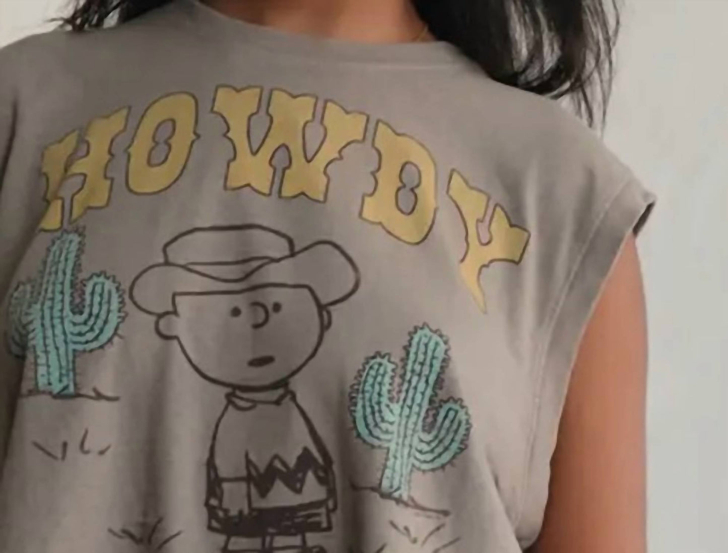 People Of Leisure - Peanuts "howdy" Tank