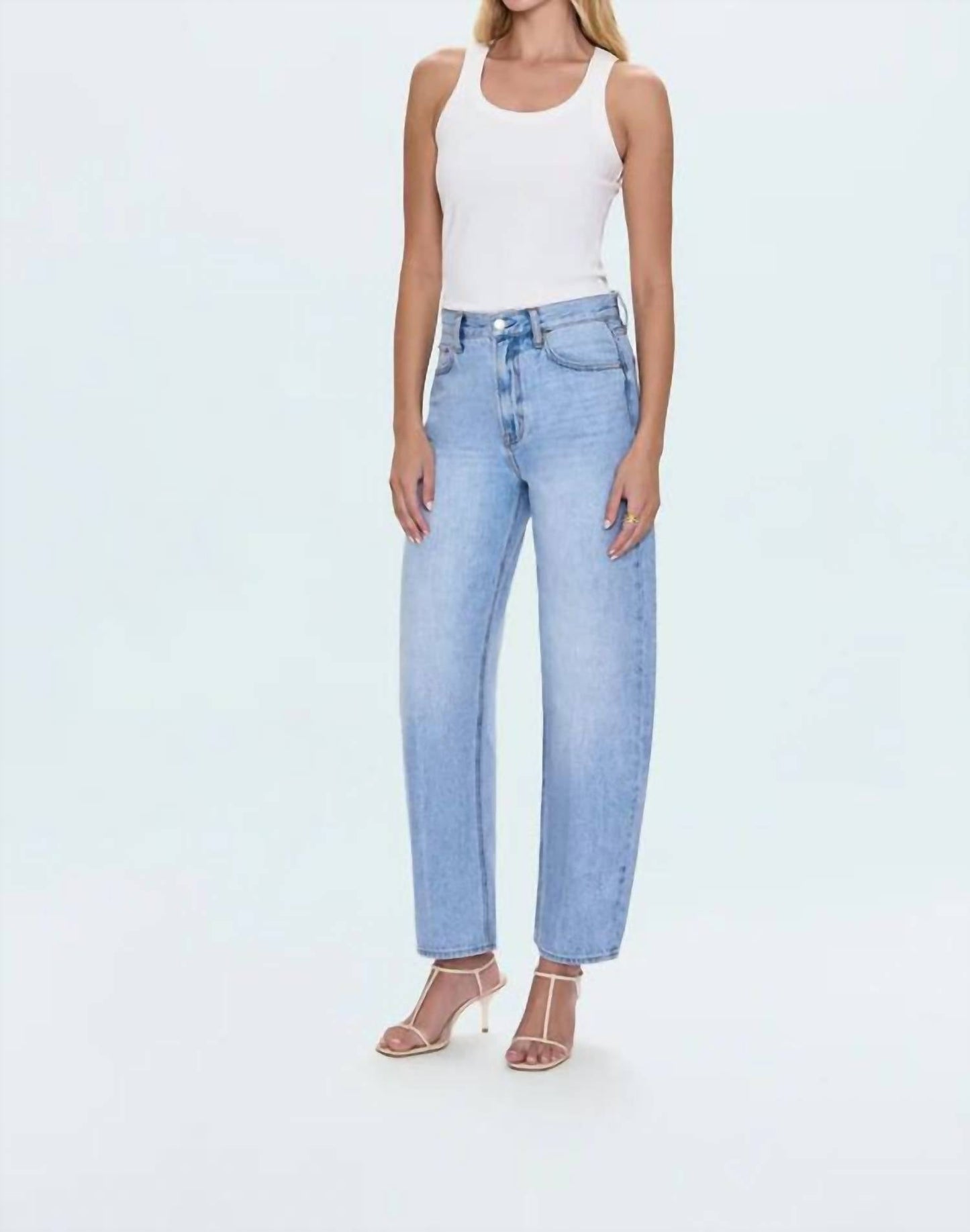 Pistola - Wes High Rise Barrel Jeans