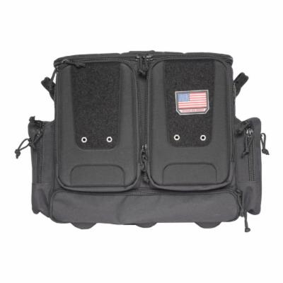 G Outdoors Tactical Rolling Range Bag Black